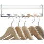 10Pcs Multifunctional Drying Storage Rack Clothes Folding Metal Quick Hanger Organizer Closet Hangers for Clothes Coat Hanger Decoration