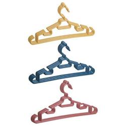 10pcs Set Clothes Hanger Anti-Skid Adults Children Baby Household Supplies Portable Clothes Hangers Hook Household Random Color