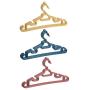 10pcs Set Clothes Hanger Anti-Skid Adults Children Baby Household Supplies Portable Clothes Hangers Hook Household Random Color