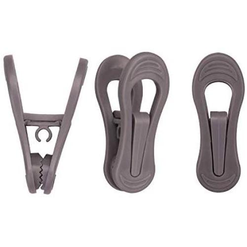 Corodo Hanger Clips 60 Pack, Multi-Purpose Hanger Clips for Hangers, Grey Finger Clips for Plastic Clothes Hangers, Pants Hangers Clips Corodo Hanger Clips 60 Pack, Multi-Purpose Hanger Clips for Hangers, Grey Finger Clips for Plastic Clothes Hangers, Pants Hangers Clips