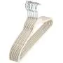 Estink Flocking Clothes Hanger,20 Pack 17.5 Estink Flocking Clothes Hanger,20 Pack 17.5