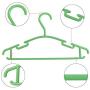 Baby Hangers,120 Pack Kids White Plastic Hangers for Baby Clothes Toddler Hangers Infant Clothes Hangers