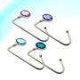 Cabilock 4PCS Safe Durable Trend Fashion Purse Hook Handbag Holder Bag Table Hook Handbag Hanger Hook Schoolbag Hook