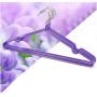 10pcs Coat Clothes Hanger Organizer Hook Hangers for Clothing Laundry Drying Rack Clotheshorse Luggage Carrier Metal Random Color