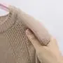 SAASNY Standard Plastic Hangers Adult Clothes Hangers,10 Pack,Thin Space Saving,Non-Slip Material,Simply Elegant,Nice Size for Adult Wardrobe/Closet/Cupboard,42 cm,Pink Ideal for Home and Shops