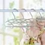 KYCPTNFJ 20 PCS Plastic Durable Hangers for Clothes Home Non-Slip Windproof Seamless Dry Wet Clothes Hangers KYCPTNFJ 20 PCS Plastic Durable Hangers for Clothes Home Non-Slip Windproof Seamless Dry Wet Clothes Hangers