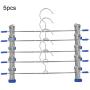 SEniutarm Pants Jeans Hanger Anti-Slip Trouser Clothes Rack Organizer Shirt 5/10/15/20Pcs Blue 5pcs SEniutarm Pants Jeans Hanger Anti-Slip Trouser Clothes Rack Organizer Shirt 5/10/15/20Pcs Blue 5pcs