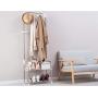 WZP Household Coat Rack Hall Floor Rack Bedroom Multi-Purpose Clothes Rack Simple Living Room Stainless Steel Hanger Modern