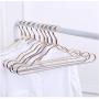 10pcs Random Color Clothes Coat Hanger Aluminum Alloy Anti-Skid Hanger for Clothes Water Resistant Windproof Strong Metal Clothes Hanger