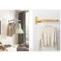 HJYPYJ Magic Airer,360?? Rotate Multifunction Folding Hangers,Space-Saving Organizer Hangers,Adjustable Wall Mount Drying Rack, Thickened Base/Silver / 1605mm