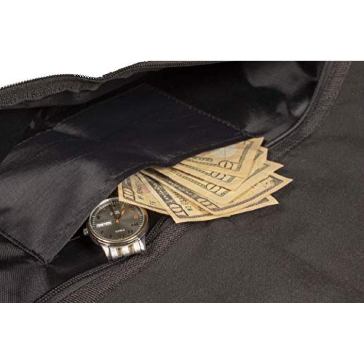 Stash-it Hanger Diversion Safe by, Hidden Pocket Safe, Fits Under Hanging  Clothes with Pocket to Hide Valuables for Home or Travel with Bonus Smell