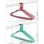 Colorful Plastic Hangers for Clothes Pegs Wire Antiskid Drying Clothes Rack Adult and Children Hanger Outdoor Drying Rack 10PC Random Color