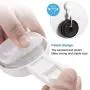 Suction Cups Hooks for Shower Reusable Waterproof Utility Hooks(2 Pack) Heavy Duty Vacuum Suction Home Kitchen Bathroom Wall Hooks Hanger for Towel Loofah Cloth Key & Ceiling Hanger