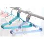 10pcs Random Color Children Clothes Hanger, Non-Slip Metal Shirt Hook Hangers