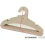 Koobay 17" Natural Recyclable Paper Cardboard Adult Cloth Hanger,High Load Bearing 3.5mm Thickness Ok for Ski Suit (50) Koobay 17" Natural Recyclable Paper Cardboard Adult Cloth Hanger,High Load Bearing 3.5mm Thickness Ok for Ski Suit (50)