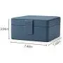 Vlando Wooden Watch Storage Boxes Organizer, Mens Gift- Business Blue