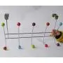 10 Hook Multi Colour Over The Door Clothes Coat Hanger Rack Chrome Hangers 10 Hook Multi Colour Over The Door Clothes Coat Hanger Rack Chrome Hangers