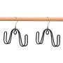 Thinkmay Tie Rack Belt Hanger Shoe Rack Closet Handbag Hanger Bag Purse Organizer Holder, Stainless Steel Clothes Hanger Scarf Organizer for Closet Homeware Cupboard Cabinet Organizer (2 Pack, Black) Thinkmay Tie Rack Belt Hanger Shoe Rack Closet Handbag Hanger Bag Purse Organizer Holder, Stainless Steel Clothes Hanger Scarf Organizer for Closet Homeware Cupboard Cabinet Organizer (2 Pack, Black)