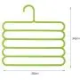 5pcs Random Color 5 Layers Non-Slip Multifunctional Clothes Hangers Pants Storage Hangers Cloth Rack Multilayer Storage Scarf Tie Rack Hanger 5pcs Random Color 5 Layers Non-Slip Multifunctional Clothes Hangers Pants Storage Hangers Cloth Rack Multilayer Storage Scarf Tie Rack Hanger
