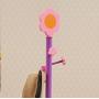 Coat Rack Child Solid Wood Bedroom Landing Cartoon Hangers Kindergarten Clothes Hanger Purple