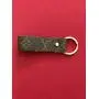 Handcrafted Key Fob/Key Ring/Key Chain handmade with re-purposed Canvas