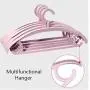 10pcs Random Color Non-Slip Dry Clothes Hanger Creative Windproof Practical Wardrobe Adult Children Dress Storage Rack Multifunction Hook 10pcs Random Color Non-Slip Dry Clothes Hanger Creative Windproof Practical Wardrobe Adult Children Dress Storage Rack Multifunction Hook