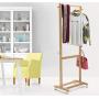 Q_Entryway Furniture Fashion Creative Coat Rack Floor-Standing Hanger Removable Simple Clothes Rack Multifunctional Bedroom Floor Hanger Hall Trees