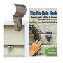 No-Hole Hooks Vinyl Siding Hangers - Low Profile- 4PK