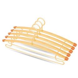 WZP Hanger Home Wardrobe Wide Shoulder Hook Drying Rack,Aluminum Non-Slip Hanger Drying Rack Easy to Clean/A/As Shown