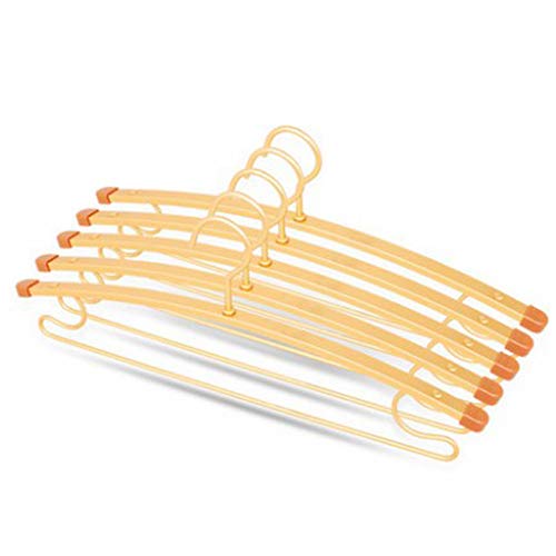 WZP Hanger Home Wardrobe Wide Shoulder Hook Drying Rack,Aluminum Non-Slip Hanger Drying Rack Easy to Clean/A/As Shown