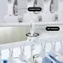 Moor Multi-Function Magic Hanger Collapsible Non-Slip Retractable Clothes Hangers 360° Rotation Airer Space Saver Drying Hanger(White)