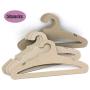 Koobay 17" Natural Recyclable Paper Cardboard Adult Cloth Hanger，High Load Bearing 3.5mm Thickness Ok for Ski Suit (50)