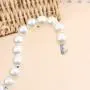 Bueer 3 Pack White Pearl Beads Metal Elegant Clothes Hangers For Kids Children Pet Dog Bueer 3 Pack White Pearl Beads Metal Elegant Clothes Hangers For Kids Children Pet Dog