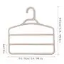 HJYPYJ Magic Hanger,Non-Slip Multifunction Folding Hangers,Hierarchical Storage Rack Pants Pp Hanger,Organizer Space-Saving Hanger,Bearing 1Kg Durable/Beige / 5 pcs HJYPYJ Magic Hanger,Non-Slip Multifunction Folding Hangers,Hierarchical Storage Rack Pants Pp Hanger,Organizer Space-Saving Hanger,Bearing 1Kg Durable/Beige / 5 pcs
