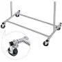 SONGMICS Clothes Rack on Wheels, Heavy Duty Garment Rack with Extendable Hanging Rail, Holds up to 200 lb, Collapsible Clothing Rack UHSR13S SONGMICS Clothes Rack on Wheels, Heavy Duty Garment Rack with Extendable Hanging Rail, Holds up to 200 lb, Collapsible Clothing Rack UHSR13S