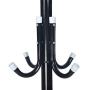 Clothes Coat Hat Umbrella Portable Hanger Stand Rack SUJING Tree Coat Rack Stand, Free Standing Coat Rack,Hallway/Entryway Coat Hanger Stand for Clothes, Suits (Black 2)