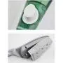 Portable Mini Steam Hanging Machine Handheld Iron Steam Brush Mini Household Iron Ironing Machine, Suitable for Family, Travel-Green