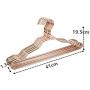 Hanger for Clothes Hangers 10PCS Europe Aluminum Alloy Hanger Dress Suit Clothes Hanger Organizer Shirt Random Color