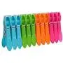 24Pcs Random Color Laundry Clothes Pins Hanging Pegs Clips Plastic cabides Hangers Racks Clothespins Kitchen Quality Hangers for Clothes