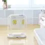 FidgetKute Towel Storage Hanging Rack Shelf Bathroom Kitchen Dishcloth Dish Cloth Hanger Beige