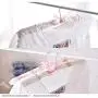 JTKDL 50 Pcs Dress Hangers with Sponge Padded Heavy Duty Clothes Hangers for Adult Women for Coats Clothes Multiple Colour
