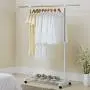 Q_Entryway Furniture Nordic Coat Stand Living Room Simple Clothes Rack Metal Clothes Tree Bedroom Floor Hanger Hat Coat Rack Hall Office Hall Trees