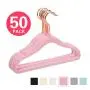 MIZGI Premium Kids Velvet Hangers (Pack of 50) with Copper/Rose Gold Hooks,Space Saving Ultra Thin,Non Slip Hangers use for Childrens Skirt Dress Pants,Clothes Hangers by (Pink) MIZGI Premium Kids Velvet Hangers (Pack of 50) with Copper/Rose Gold Hooks,Space Saving Ultra Thin,Non Slip Hangers use for Childrens Skirt Dress Pants,Clothes Hangers by (Pink)