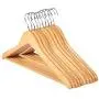 10pcs Solid Wood Hanger Non-Slip Hangers Clothes Hangers, Shirts Sweaters Dress Hanger Drying Rack Clothing Storage for Home 10pcs Solid Wood Hanger Non-Slip Hangers Clothes Hangers, Shirts Sweaters Dress Hanger Drying Rack Clothing Storage for Home