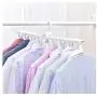 OCS Space Saving Cloth Hangers, Magic Hanger, Multi-Functional Shirt Hangers, Shirt Organizer, Closet Organizer, (1 Pack/White). OCS Space Saving Cloth Hangers, Magic Hanger, Multi-Functional Shirt Hangers, Shirt Organizer, Closet Organizer, (1 Pack/White).