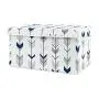 Sweet Jojo Designs Navy Blue, Mint and Grey Woodland Arrow Unisex Boy or Girl Baby Nursery or Kids Room Small Fabric Toy Bin Storage Boxes Chest for Woodsy Collection Sweet Jojo Designs Navy Blue, Mint and Grey Woodland Arrow Unisex Boy or Girl Baby Nursery or Kids Room Small Fabric Toy Bin Storage Boxes Chest for Woodsy Collection
