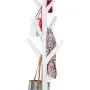 GFF Coat Rack Free Standing Wooden TreeShaped Display Coat Hat Rack Stand Hanger with 4 Tiers 8 Hooks and Solid Feet Hooder Entryway Bedroom for Clothes Scarves and Hats, White Color GFF Coat Rack Free Standing Wooden TreeShaped Display Coat Hat Rack Stand Hanger with 4 Tiers 8 Hooks and Solid Feet Hooder Entryway Bedroom for Clothes Scarves and Hats, White Color