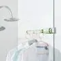 XINJIA Magic Clothes Coat Hanger Organizer,Five-Hole Hanger,Magic Clothes Hanger Organizer,Wardrobe Storage Space Saving Hangers,Saves Space Wardrobe Classification and Finishing Drying Hangers
