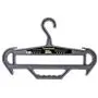Tough Hanger (Grey) Ultimate Premium XL Large Heavyweight Heavy Duty Strong Hanger Holds 150 Lbs, USA Made The Only Hangers on The Market with a Built in Carry Handle