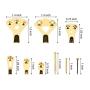 ECKJ Picture Hangers 130Pcs Premium Picture Hanging Kit Heavy Duty Picture Photo Frame Hooks for Wall Mounting with Nails Picture Wall Hangers Holds 10-100 lbs